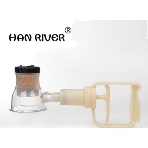 HANRIVER 2018 Home portable physiotherapy stone needle moxibustion tank vacuum cupping free shipping