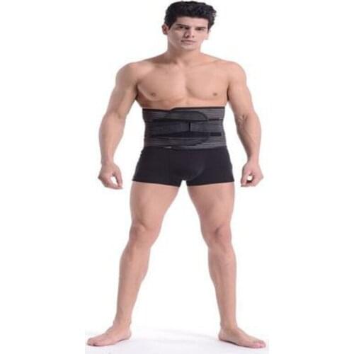 Adjustable Breathable Elastic Pain Relief Waist Support Belt Lumbar Back Support Belly Trainer Fitness Slimming Waistband