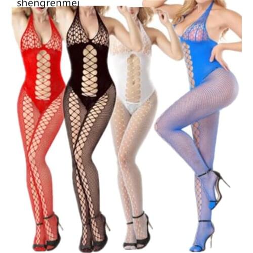 Shengrenmei 2019 Latest Women Ladies Nightwear Sexy Erotic Apparel Lingerie Teddies Bodysuits Dropshipping 5Color