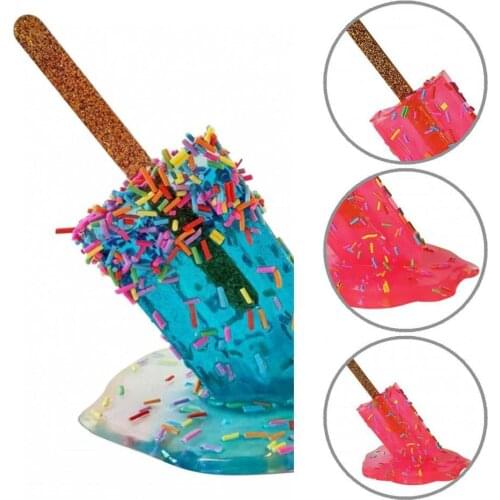 Mini Unique Melting Ice Cream Sculpture Art Craft Gifts Ornament Lightweight for Wedding