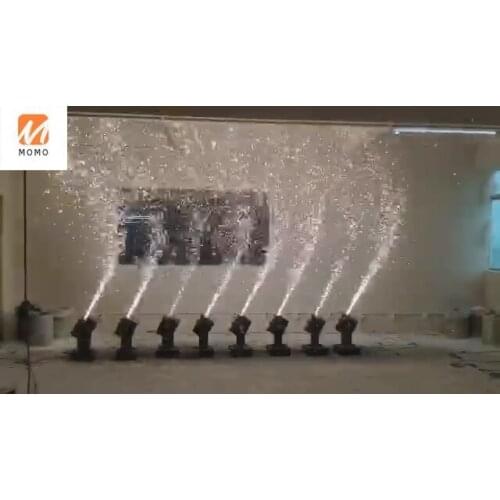 750W Moving Head Spark Machine Moving Head Cold Fireworks Machine for Wedding Stage Bar