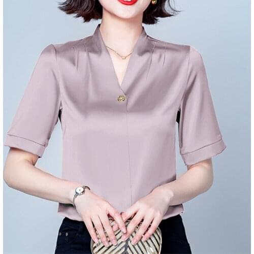 YIHERMI Red Blouses