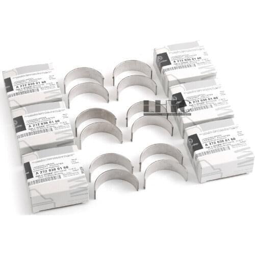 12 pcs 2720300160 Connecting Conrod Bearing Set For Mercedes-Benz W204 W211 W164 X204 M272 3.0 3.5