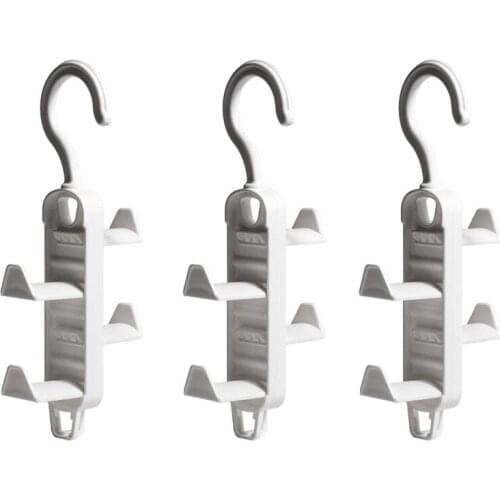3pcs Handbag Hanger Wardrobes Closet Organizer Purse Hanging Rack Holder for Bag