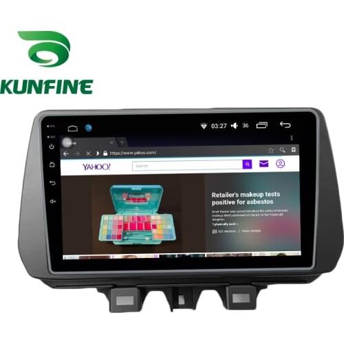 Octa Core 1024*600 Android 10.0 Car DVD GPS Navigation Player Deckless Car Stereo for HYUNDAI Tucson 2019 Radio Headunit