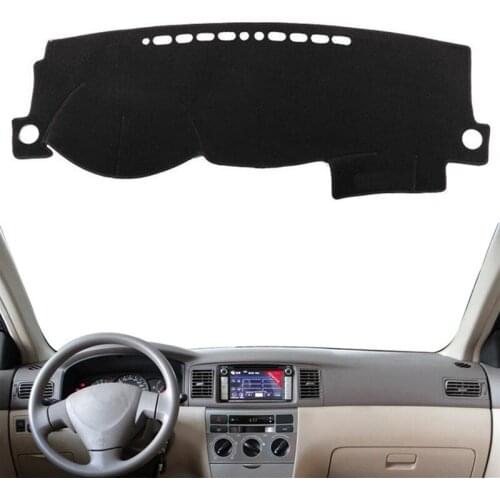 For Toyota Corolla Allex Runx Fielder E120 E130 2000-2006 2007 Car Dashboard Cover Dash Mat Pad Dashmat Anti-UV Sun Shade Carpet