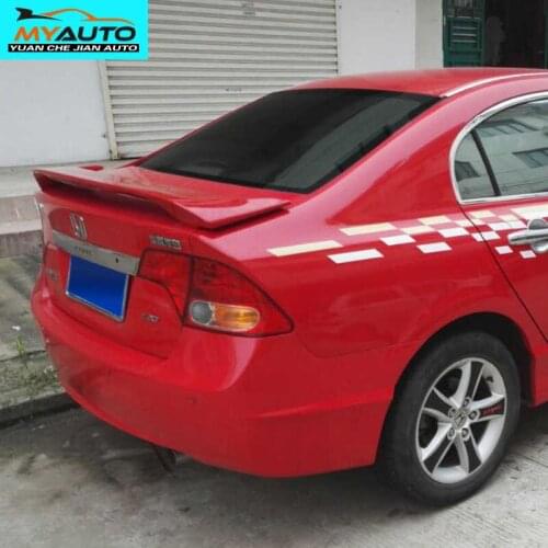 Suit For Eight Honda Generation Old Civic 06-11 Siming Clip Type with Light Tail Non Perforated Fixed Wing Nondestructive