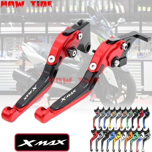 Motorcycle Accessori CNC Aluminum Scooter brake Clutch lever For Yamaha X-MAX 300 XMAX300 Adjustable/Foldable/Extendable