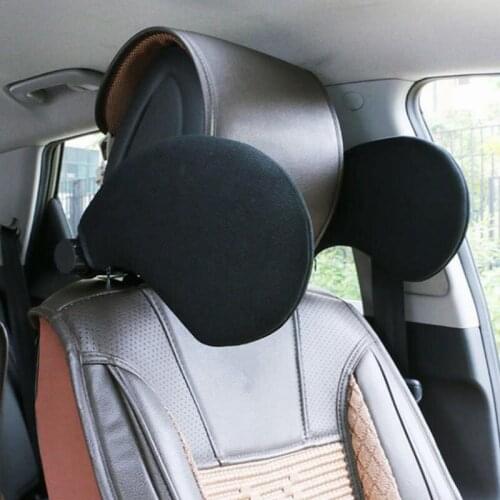 Car Memory Foam Headrest Children Adult Sleep Side Head Support Pillow Neck Back Cushion Breathable Soft Comfortable Practical