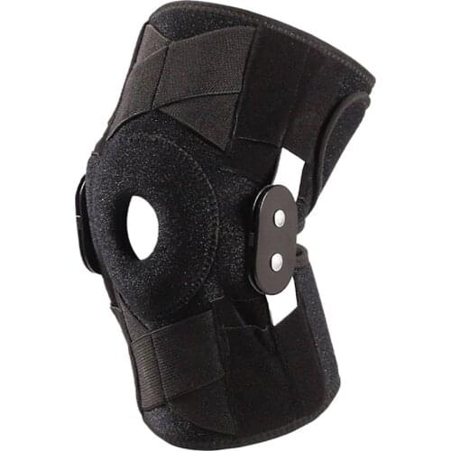 48.5*26cm Adjustable Compression Knee Support Sleeve Protector Silicone Knee Pads For Gym Sports Basketball Volleyball Running