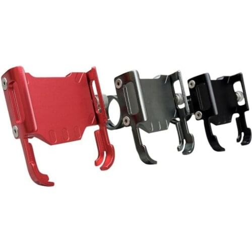 Aluminium Alloy Bicycle Adjustable Phone Holder Motorcycle Handlebar Mount Handle Phone Support for Smartphone