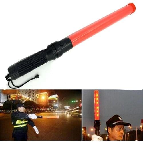 HiMISS LED Traffic Safety Signal Warning Flashing Wand Baton Police ref baton Safety signal command tool