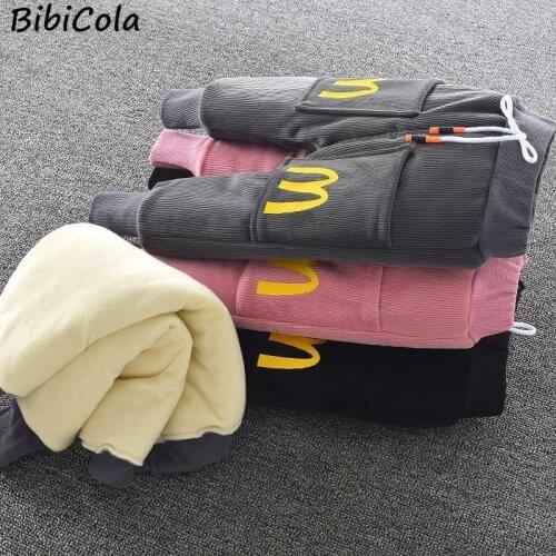 Thicken Winter Pants For Baby Boys Girls Waist Warm Children Clothes Waterproof Kids Boy Fashion Trousers Baby Long Pants
