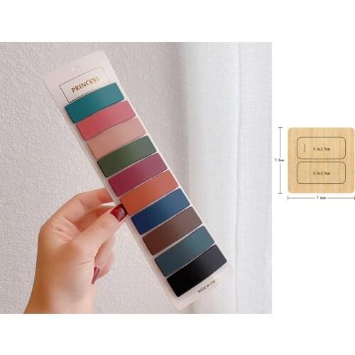 Fashion Rectangle Hair Clip Cutting Die Craft Handwork Hairpin Wooden Dies Fit Main Die Cutting Machines on the Market