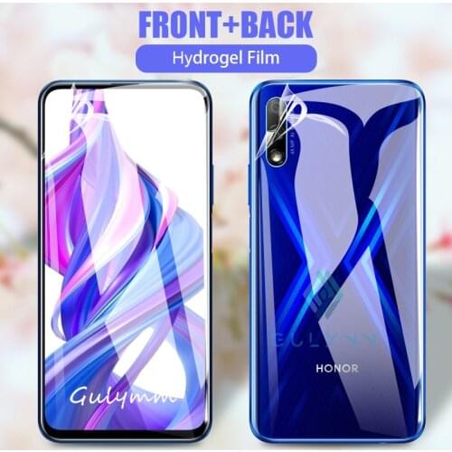 Front & Back 99D Protective Film For Huawei Honor 10 40 20 i 9X Screen Protector For P30 Mate 30 P20 Pro Lite Soft Hydrogel Film