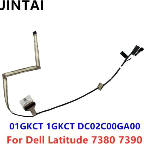 LCD Video Cable Touch IR Cable For Dell Latitude 7380 7390 01GKCT 1GKCT DC02C00GA00