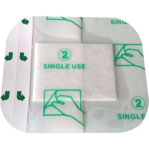 1pcs 6*7cm film cotton pad ewborn baby navel protection self-adhesive waterproof PU film wound ventilation without anti allergy