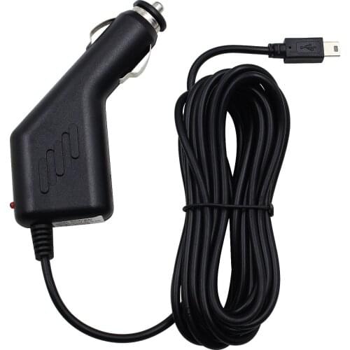 10ft USB Car Charger Adapter For GARMIN Rino 520HCx 530HCx 610 650 650t 655t