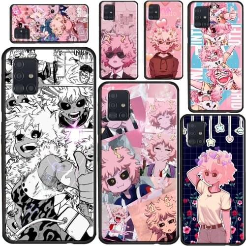 Ashido Mina My Hero Academia Phone Case For Samsung A71 A51 A41 A31 A11 A12 A32 A52 A72 A20e A21S A02S A10 A40 A50 A70