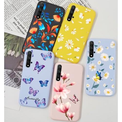 Butterfly TPU Case For Huawei P30 Lite P20 Pro Lite P Smart 2021 2019 Z Honor 10 20 Pro Lite 10i 20S Honor20 Case Cover Silicone