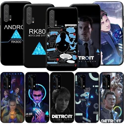 GX57 Detroit Become Human for Huawei Y5P Y6P Y7A Y8P Y9A Mate 10 20 30 Pro Lite Nova 2i 3 3i 4 5 5T 7 SE P Smart Z