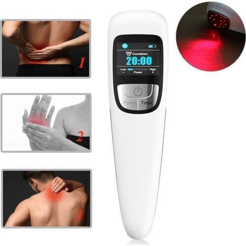 Cold Laser LLLT 808nm Diode Laser Treatment Osteoarthritis and Neuropathy Pain Relief Arthritic Pain Reliever