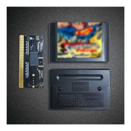 Supermaned - 16 Bit MD Game Card for Sega Megadrive Genesis Video Game Console Cartridge