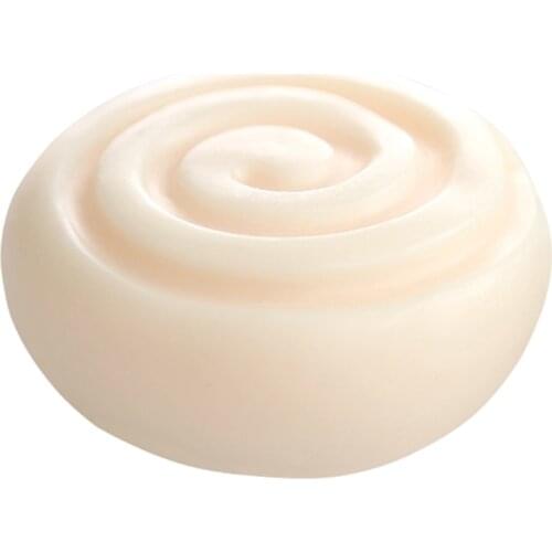 Round Whirlpool Silicone Soap Mold 6 Cavities Mousse Cake Mould Handmade Soap Molds DIY Craft Mould