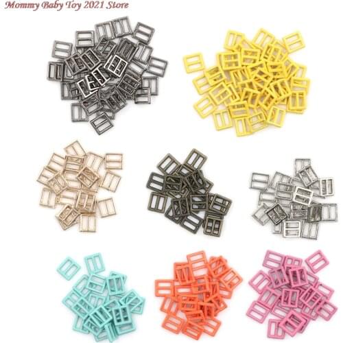 Newest 20pcs/lot 4MM DIY patchwork buckle handmade sewing mini buckle for bjd dolls dolls clothing adjustable button
