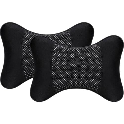 2018 New Chinese medicine health car headrest neck pillow cassia car seat pillow four seasons seat support universal lumbar
