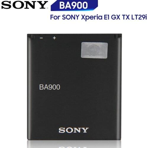 Original Replacement Sony Battery For SONY Xperia E1 GX TX LT29i SO-04D S36H ST26I C1904 C2105 AB-0500 BA900 Genuine 1700mAh