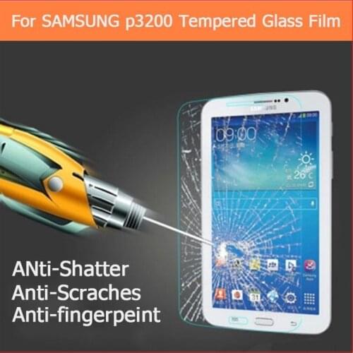 Premium tempered glass film For Samsung Tab 3 7.0 P3200 T210 T211 P3210 Nano tablet pc Anti-shatter LCD Screen Protector Film