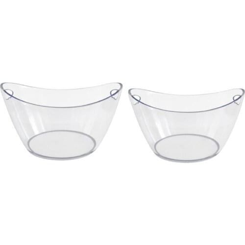 Transparent Ingot Ice Bucket Champagne Red Wine Acrylic Beer Bucket
