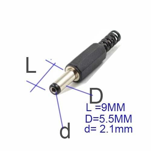 DC Plug/Socket 4.0mm x 1.7mm x 7mm power adapter for DVD/EVD player NEW