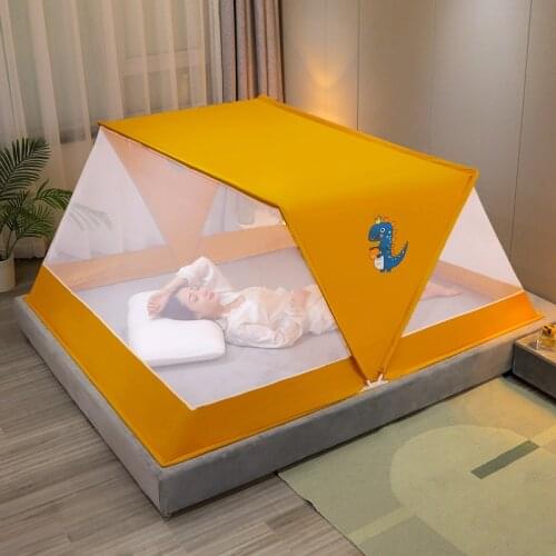 Install Folding Mosquito Net Dormitory Bunk Bed Baby Home Bottomless Mosquito Net Canopy Bed Curtains