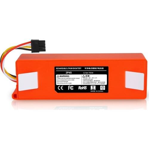 Roborock s50 battery Replacement vacuum cleaner battery for XIAOMI ROBOROCK Vacuum Cleaner S50 S51 Accessory Parts 18650 6500mAh