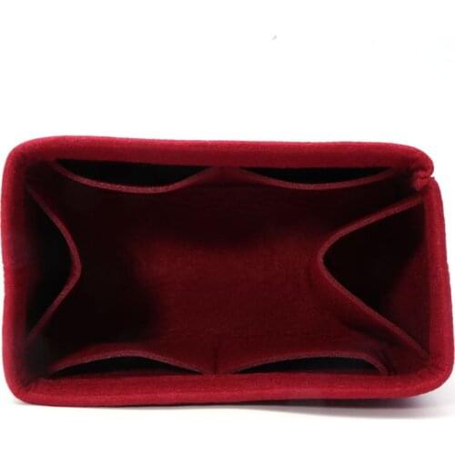 Felt Insert Bag Makeup Handbag Organizer Travel Inner Purse Portable Cosmetic Bags Storage Tote
