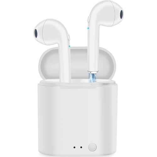 TWS i7s Wireless Headphones Bluetooth Earphones Stereo Bass Headsets Sport Waterproof Earbuds In-ear Headphone Free Shipping