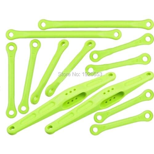 12428-0018 0019 0020 0021 0022 0023 Pull Rod Swing Arm Steering Rod Linkages Rear Suspension Arm For WLtoys 12423 12428 RC Car