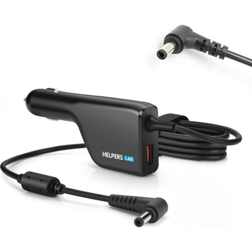 19V 3.42A 65W Laptop Car Charger For Toshiba Laptop Charging Device For Netbook Notepads Power Adapter