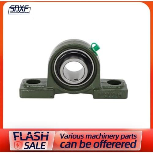 1/2/4PCS outer spherical bearing with seat vertical UCP201 202 203 204 205 206 207 208 209 210
