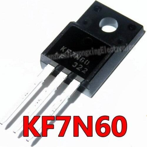 10PCS KF7N60 TO220 KF7N60F TO-220 7N60 TO-220F