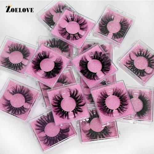 25mm Lashes Mink Eyelashes In Bulk Dramatic False Eyelashes Packaging Box Fake Eyelash 5D Lash Vendors Mink Lashes Wholesale