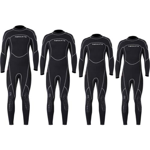 3 Mm Male Diving Wetsuit One-Piece Diving Suit Jumpsuit Rash Guard Scuba Diving Wetsuit for Water Sports