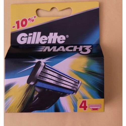 4pcs/pack Mens Safety Razor Blades Face care Shaving blades Manual shaving Cassette for gillettee mache 3