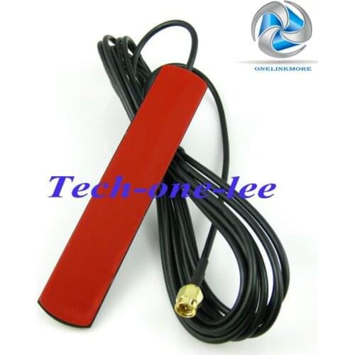 5 piece 2dbi - 3dbi gsm 824-960Mhz 1710-1990Mhz GSM antenna 3M SMA plug male connector Aerial
