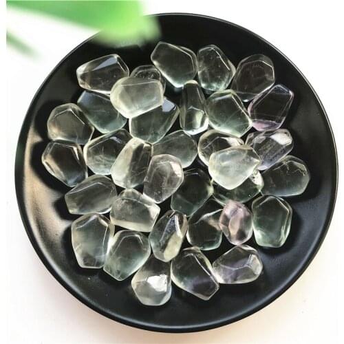50g 10-20mm Natural Fluorite Crystal Polished Rocks Gemstone Quartz Crystal Stone Point Healing Natural Stones and Minerals
