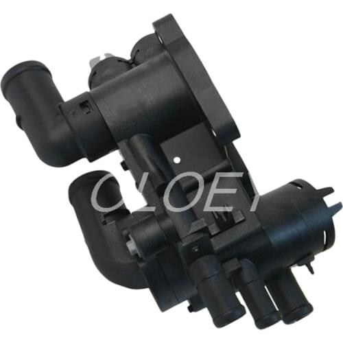Aluminum Engine Cooling Thermostat Housing Cover Assembly 032121111AP for V W POLO SEAT IBIZA SKODA FABIA