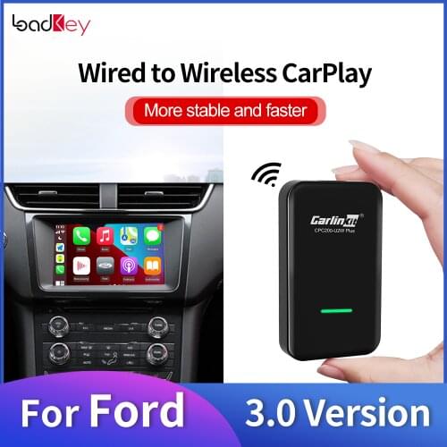 Loadkey & Carlinkit 2.0 CarPlay Wireless Activator for Ford Focus Escape Fusion Taurus Explourer Mustang Fiesta Sync3 Smart Box