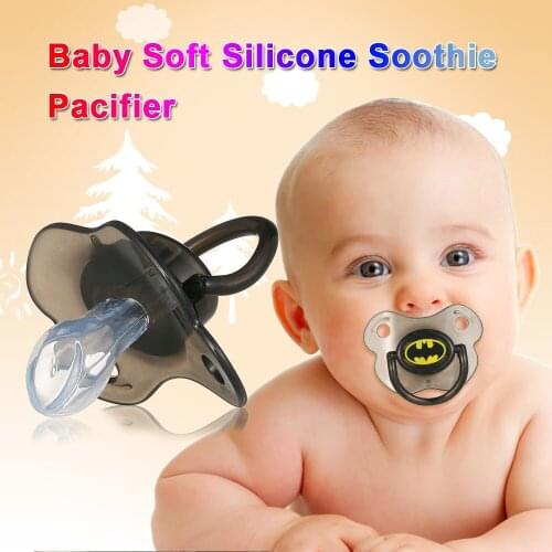 Baby Pacifier Toddler Soft Silicone BPA Free Pacifier Clips Baby Bottle Baby Pacifier Feeding Accessories